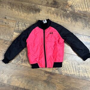 UNDER ARMOUR Toddler Reversible Jacket, Size 4T, EUC